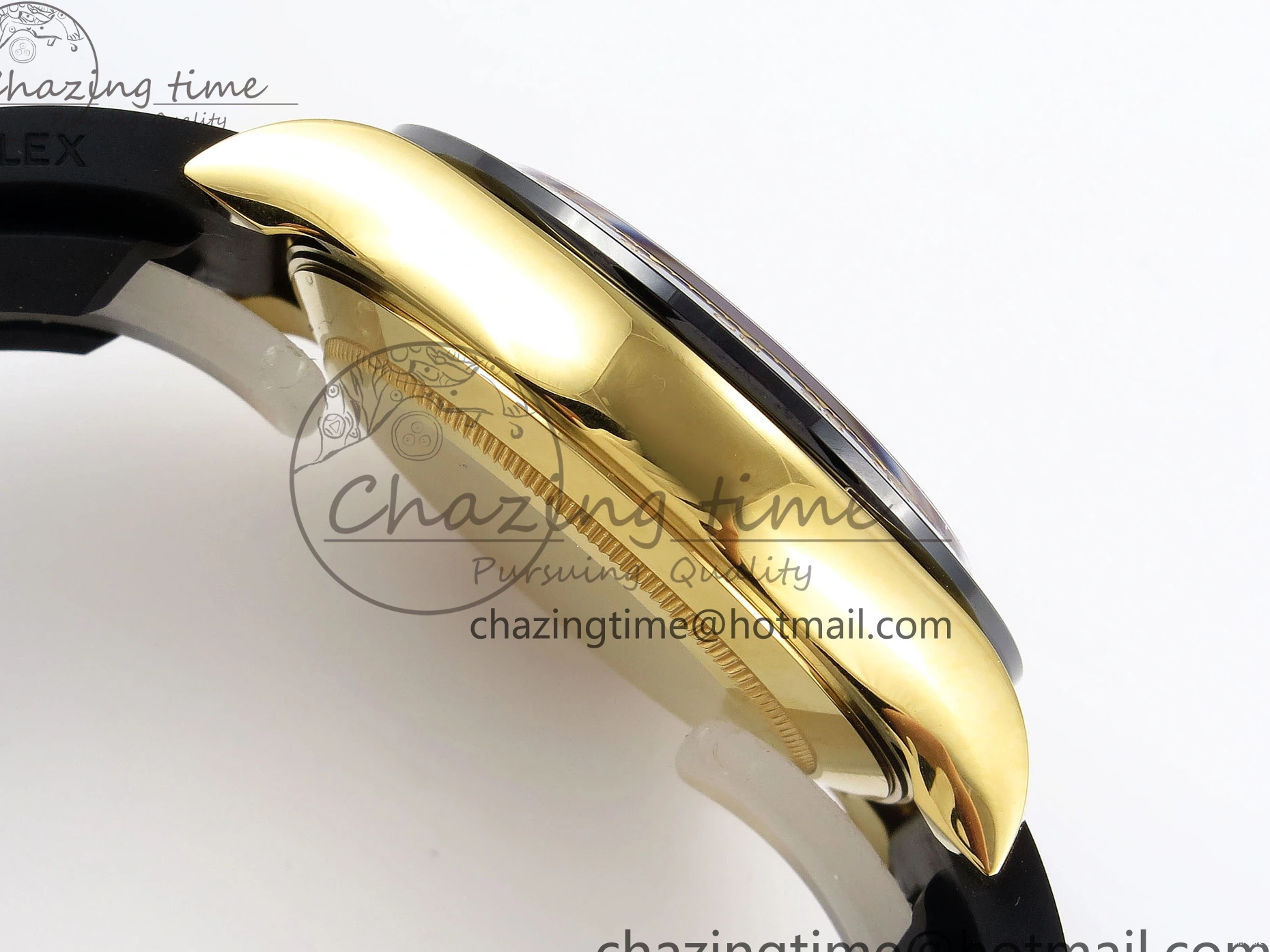 MiroTime 0106 DAYTONA 116518 APSF 1:1 BEST EDITION BLACK DIAL ON OYSTERFLEX RUBBER STRAP SH RelaxedFit 1782